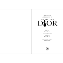 Книга на английском языке  "The World According to Christian Dior", Mauriès P.