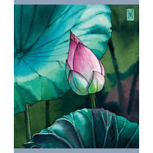 Тетрадь "Акварель (Эксклюзив)", А5, клетка, 96 листов 