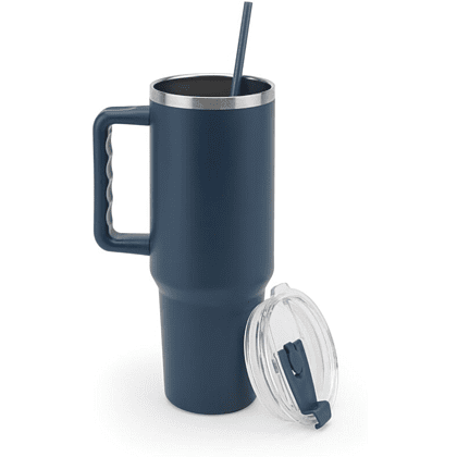 Кружка термическая "Joyner XL" темно-синий, 1300 мл., - 50% - 3