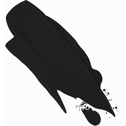 Краска акриловая для кожи "Декола", 810 черная, 50 мл., банка - 3