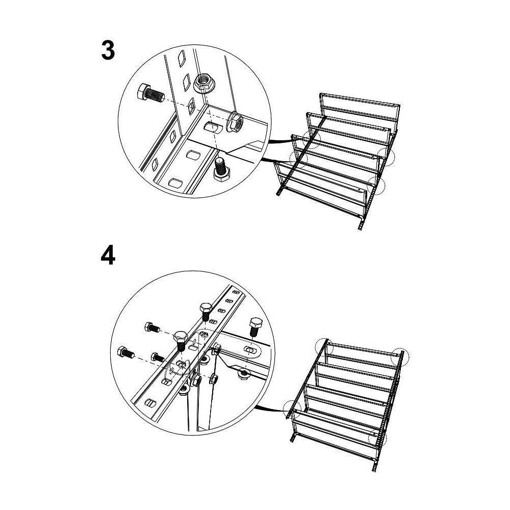 Стеллаж MS 200KD/100x60/4 (1950x1000x600) - 7