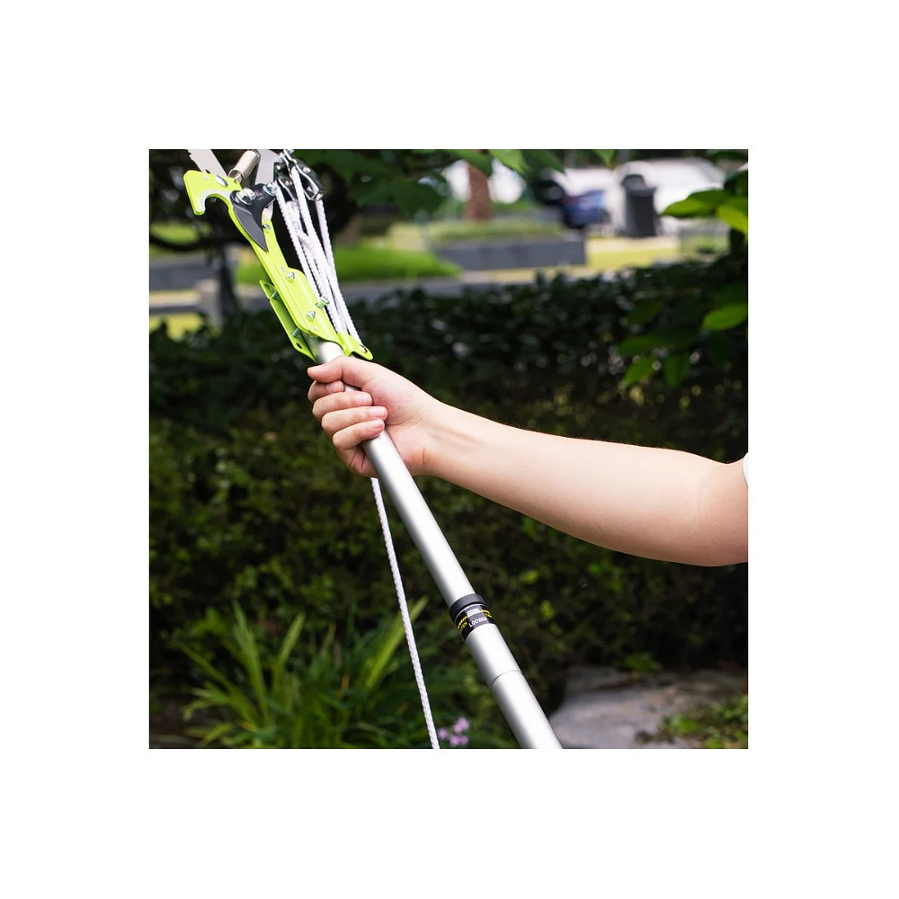 Высоторез-сучкорез с секатором штанговый DELI DL580512, серебристый, зеленый - 5