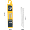 Лезвие для ножа Deli "EDL-DP", 18 мм, 10 шт. - 2
