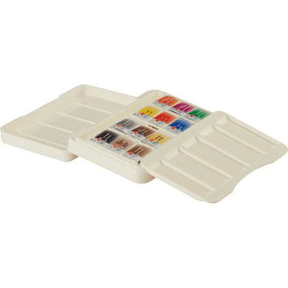 Краски акварельные "Белые ночи анималистика", 12 цветов, кюветы - 9