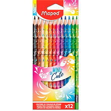 Цветные карандаши Maped "Mini Cute", 12 цветов