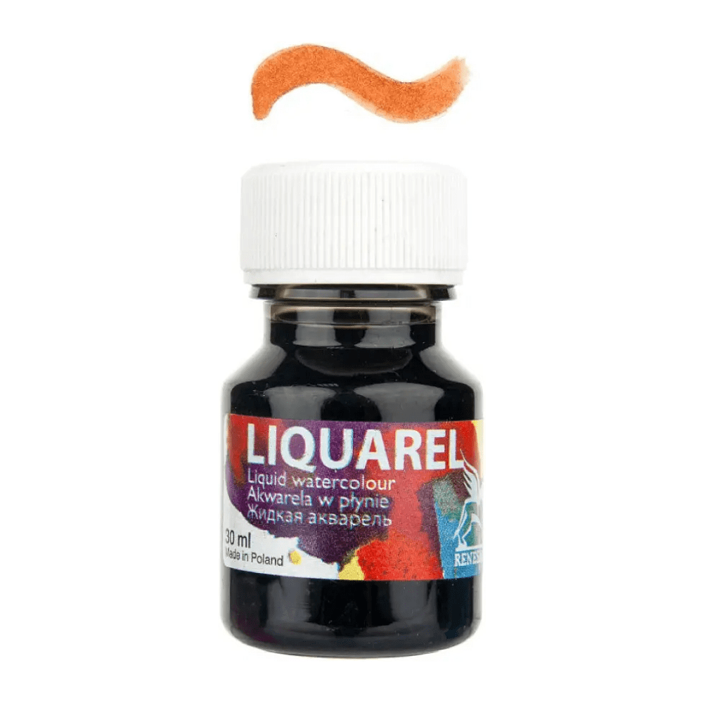 Акварель жидкая "Liquarel", 141 коричневый, 30 мл