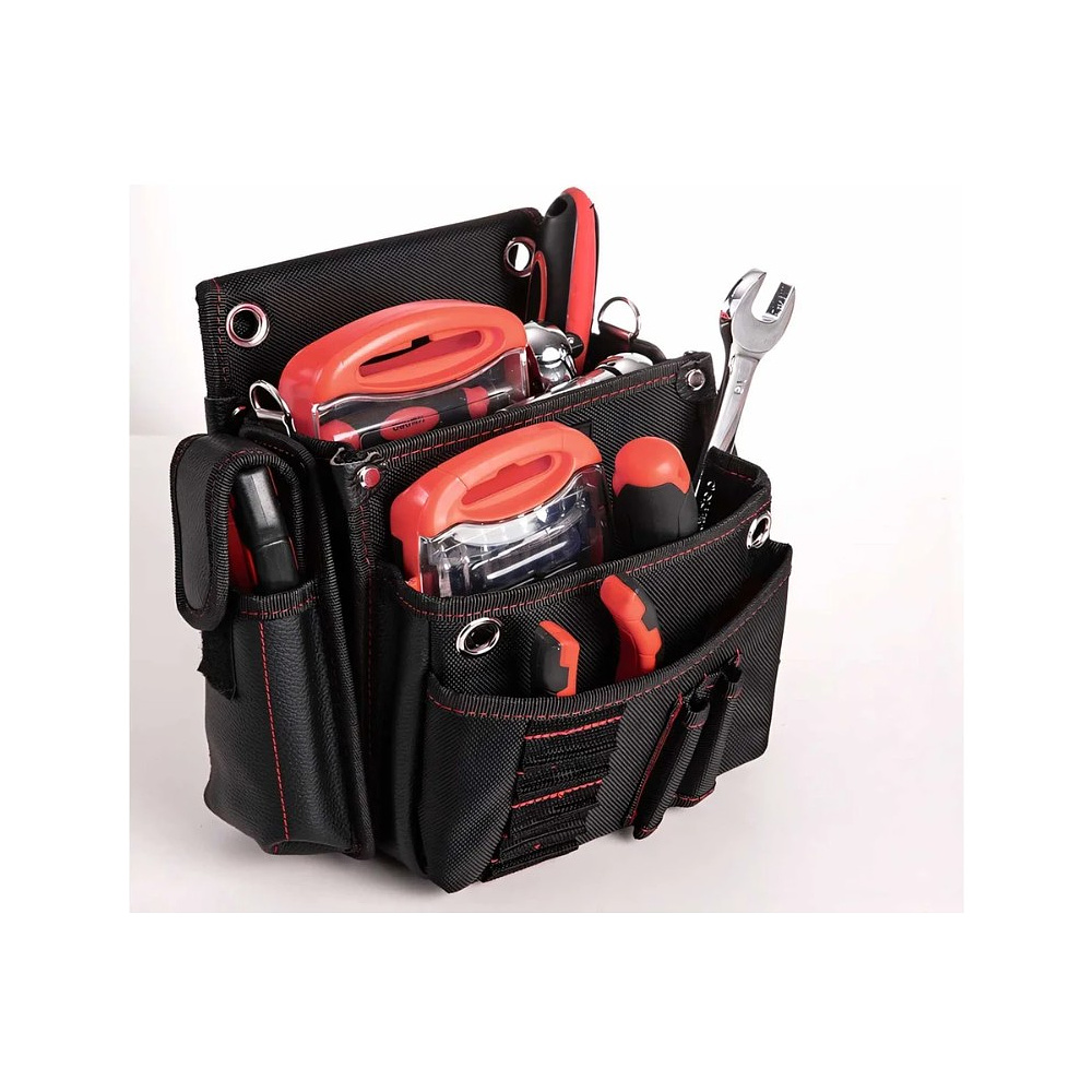 Сумка для инструментов поясная Deli RS EDL5865, черный - 2