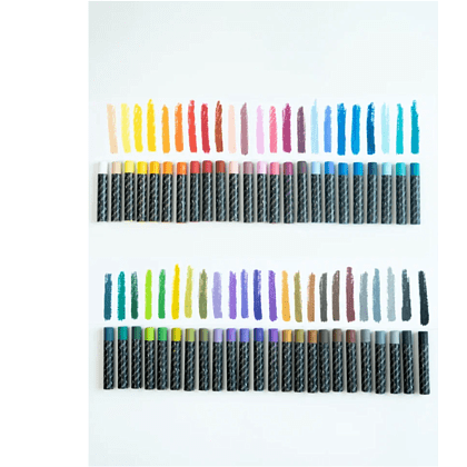 Пастель масляная "Малевичъ" профессиональная, 48 цветов - 6