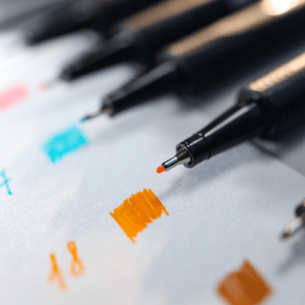 Ручка капиллярная "Sketchmarker Artist fine pen Main", 12 шт - 8