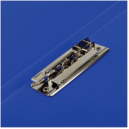 Папка "Стандарт" с 2-мя зажимами, пластик, синий - 5