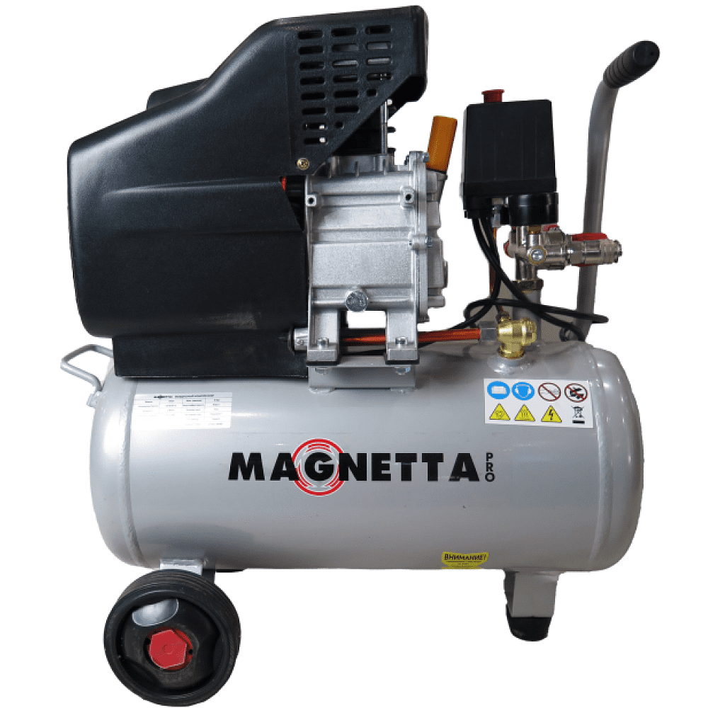 Компрессор воздушный масляный Magnetta CE624, прямой привод