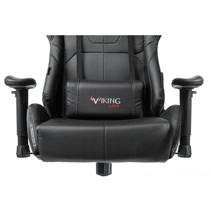 Кресло игровое Бюрократ Zombie VIKING 5 AERO Black Edition экокожа, черный - 11