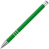 Ручка шариковая автоматическая "New Jersey", 0.7 мм, зеленый, серебристый, стерж. синий - 4
