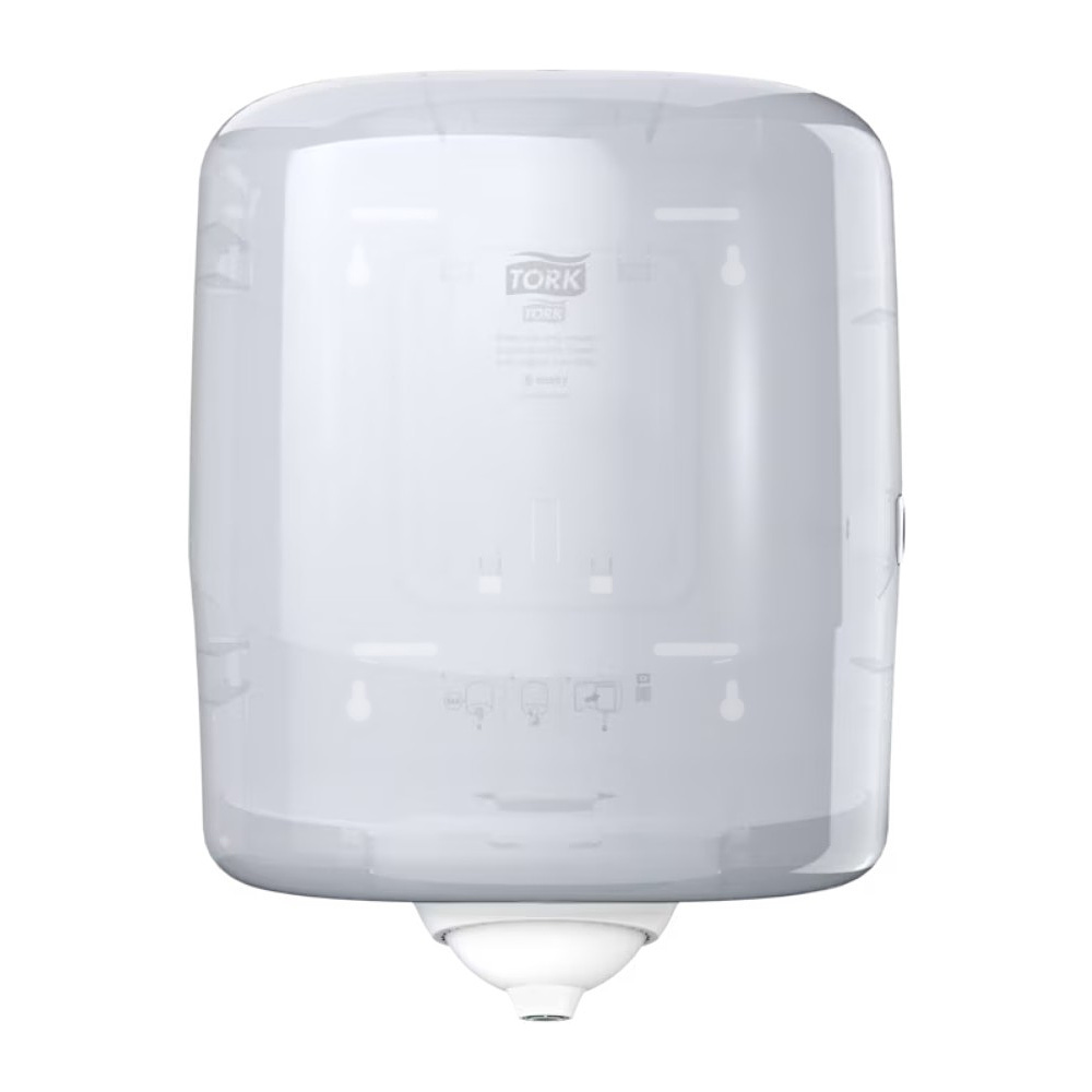 Диспенсер TORK Reflex, для протирочных материалов в рулонах с центральной вытяжкой пластиковый, белый, M4 - 2