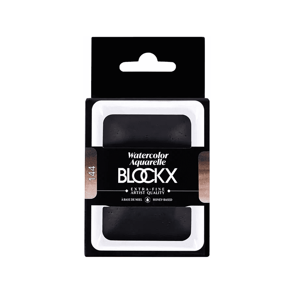 Краски акварельные "Blockx. Giant pan", 144 сепия, 18 мл., кювета