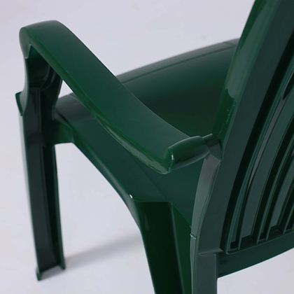 Кресло садовое №7 "Премиум-1 "2", пластик, темно-зеленый - 9