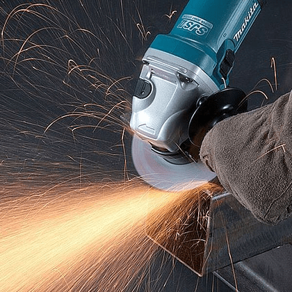 Шлифмашина угловая MAKITA GA5040C, 1400 Вт, 125 мм, SJS II - 11