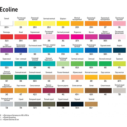 Маркер акварельный "Ecoline", 411 сиена жженая - 5