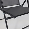 Кресло садовое AksHome CATANIA, ткань, серый, черный - 8