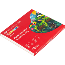 Пластилин "Цветик", 30 цветов 