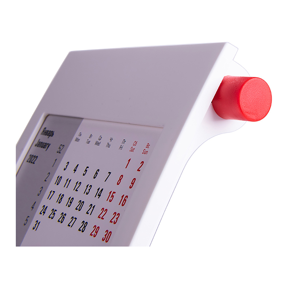 Календарь настольный "9510" на 2023-2024 г, белый, красный - 4