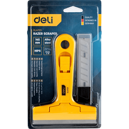 Скребок Deli YS EDL4723, 145 мм, 10 лезвий в комплекте - 2