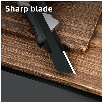 Нож универсальный "Deli DL4256", 18 мм, усиленный - 6