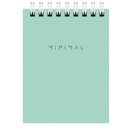 Блокнот "Minimal Pastel", А7, 40 листов, клетка, ассорти - 5