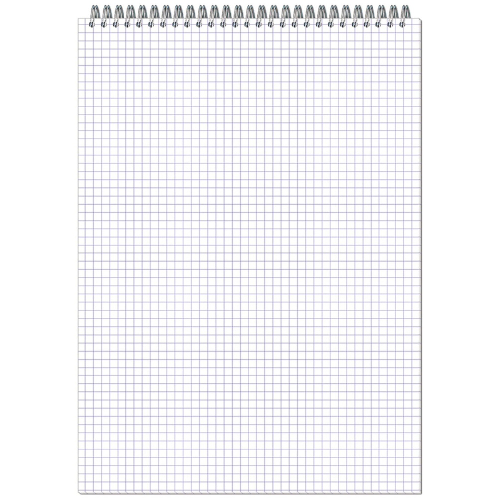 Блокнот "Attache однотонный", А4, 40 листов, клетка, ассорти - 4