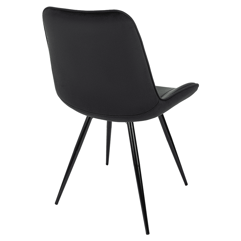 Стул Бюрократ "CH-K2_4", ткань, черный, металл, комплект 4 штуки - 6