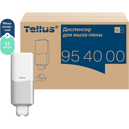 Диспенсер Tellus для мыла-пены, белый, SC4 - 3