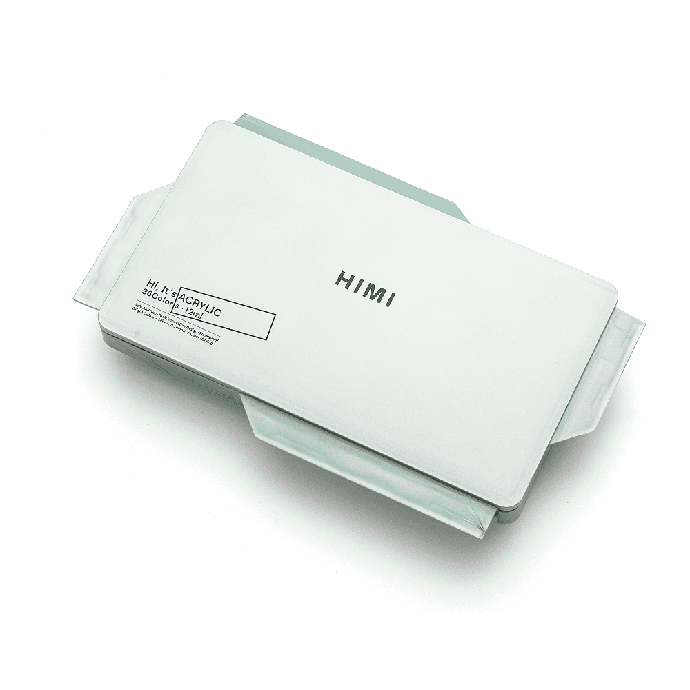 Краски акриловые"Himi Jelly Cup", набор 36 цветов, 12 мл, кювета - 3