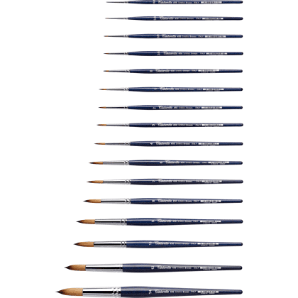 Кисть для рисования "Tintoretto Bronze", синтетика, круглая, №10/0 - 2