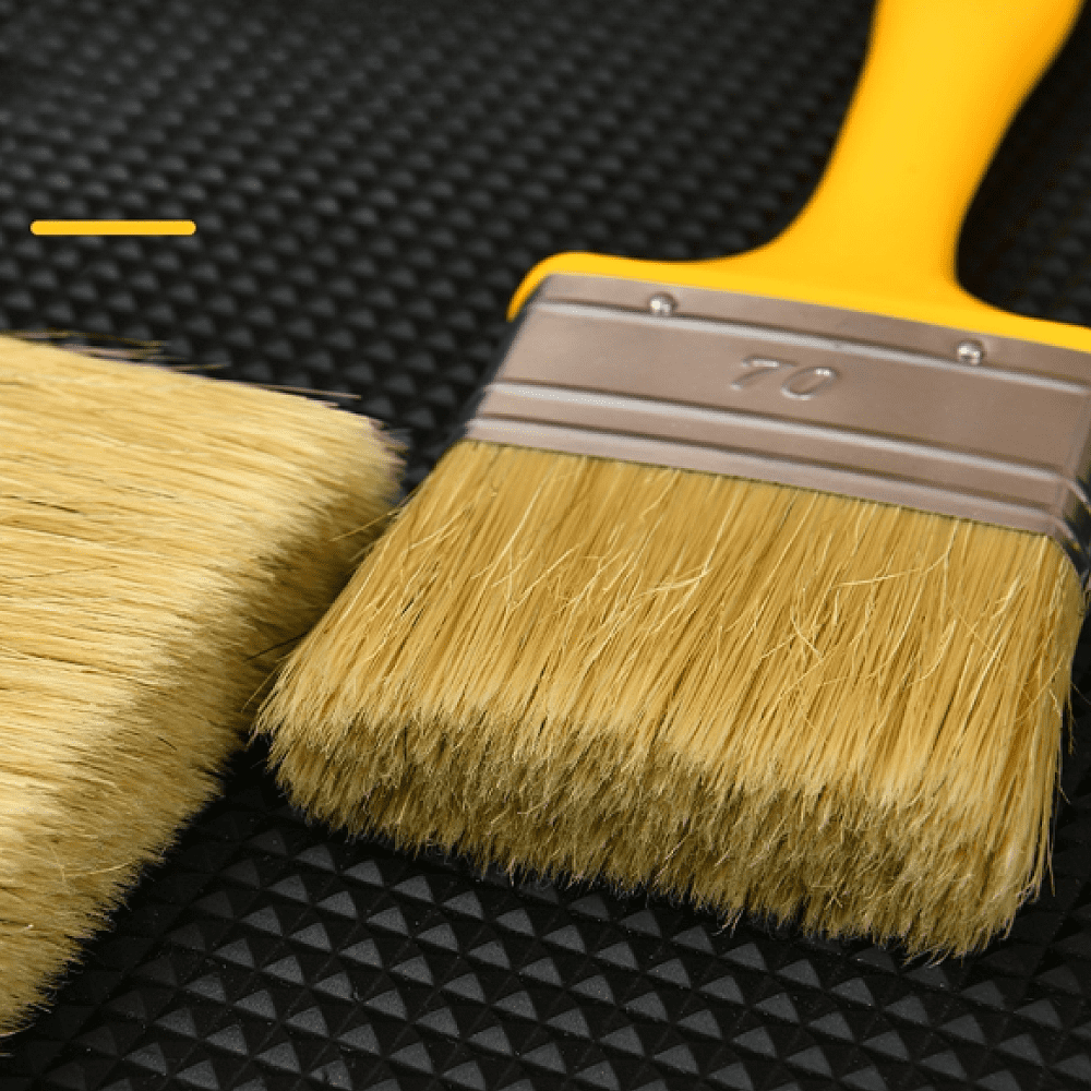 Кисть малярная Deli YS EDL509131, плоская, 12 мм, смешанная щетина - 2