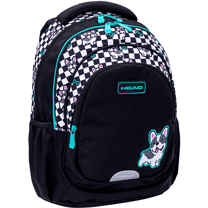 Рюкзак школьный "Cute Puppy", черный - 3