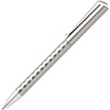 Ручка шариковая автоматическая Xindao "X3.1", 1.0 мм, серый, серебристый, стерж. синий - 2