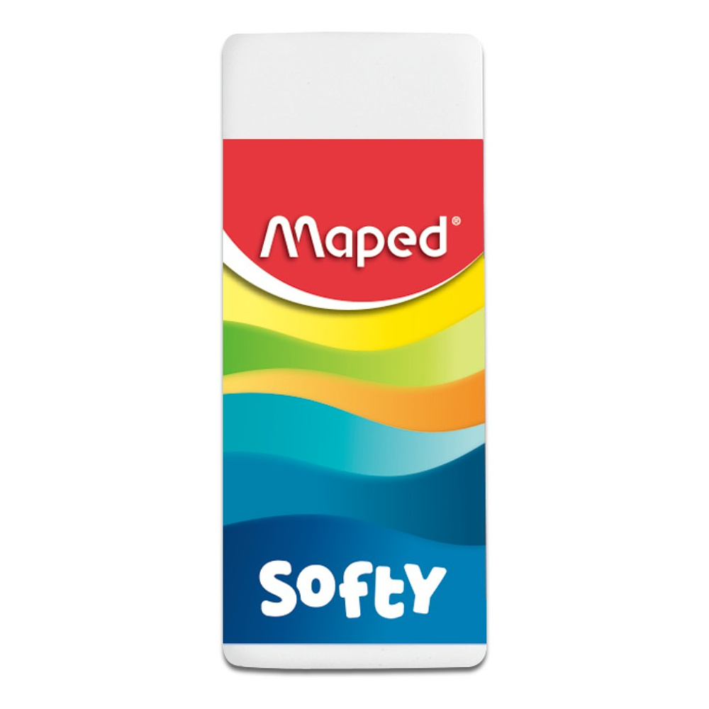 Ластик Maped "Softy", 1 шт, белый, (021529)