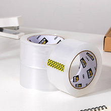 Клейкая лента упаковочная "Deli", 48х36,6 мм/м, 45 мкм, прозрачная