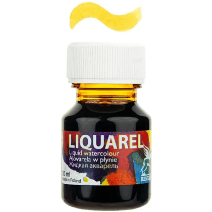 Акварель жидкая "Liquarel", 143 охра жёлтая, 30 мл