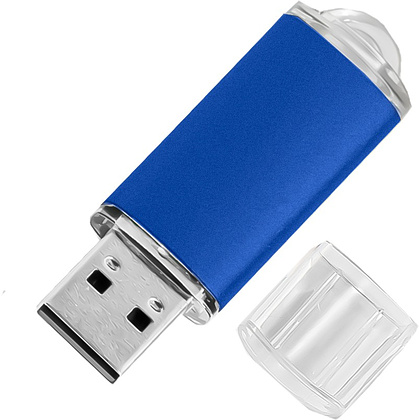 Карта памяти USB Flash 2.0 "Assorti", 8 Gb, синий - 2