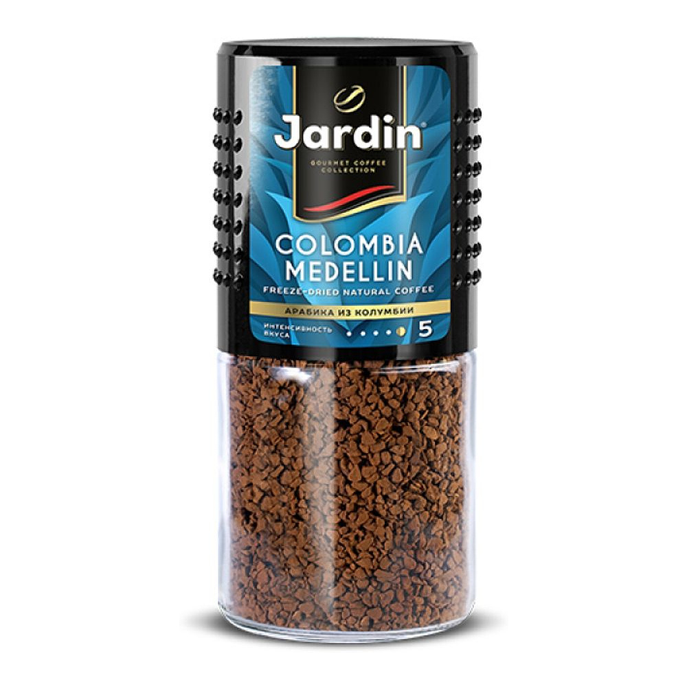 Кофе "Jardin" Colombia Medellin, растворимый, 95 г