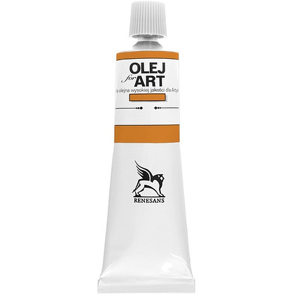 Краски масляные Renesans "Oils for art", 55 гуммигут, 60 мл, туба