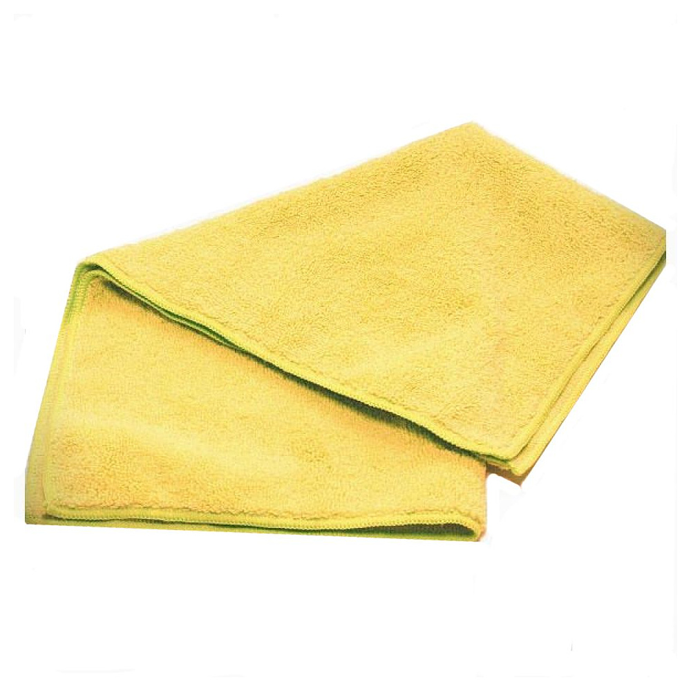 Салфетка из микроволокна, 220г/м2, 35×40см, желтый, 3шт/упак
