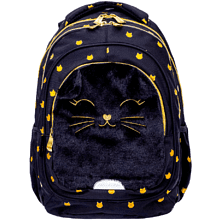Рюкзак школьный "Fluffy Kitty Black"