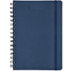 Ежедневник недатированный "Pragmatic", А5, на гребне, темно-синий - 2
