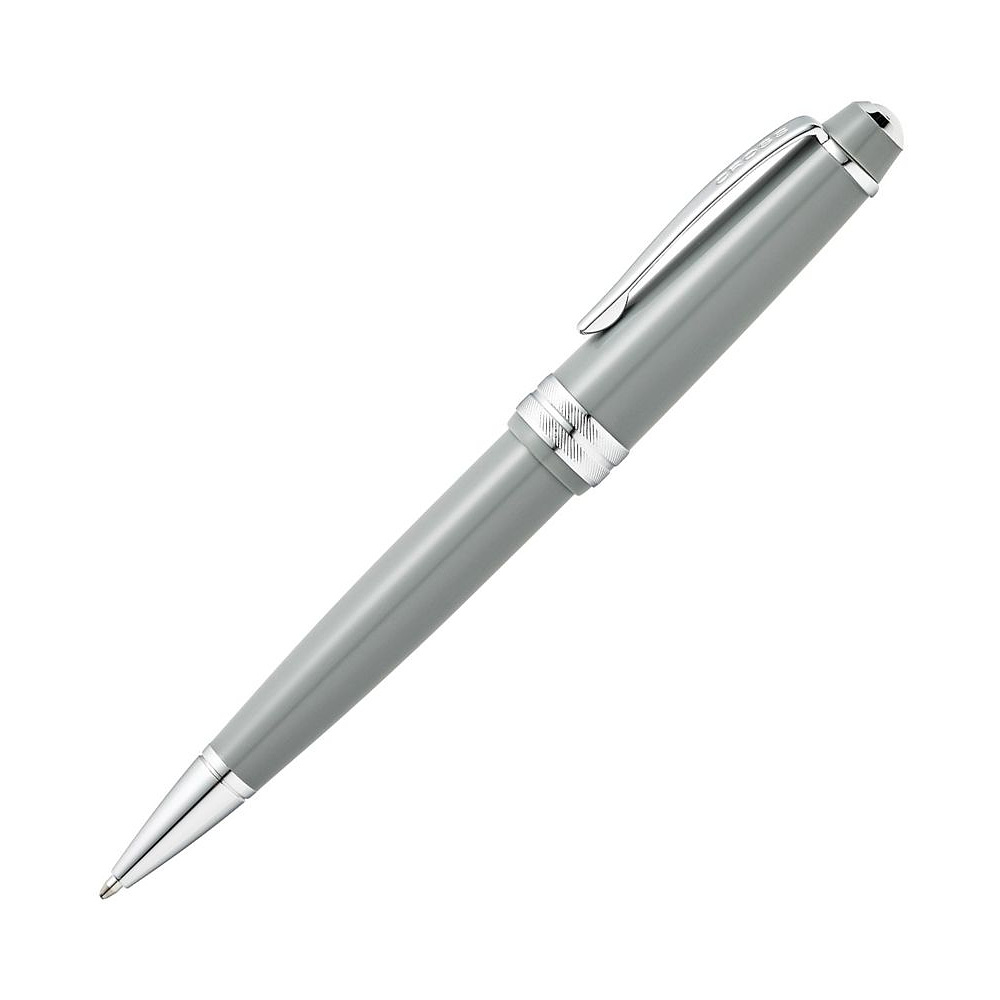 Ручка шариковая автоматическая "Cross Bailey Light", 0.7 мм, серый, стерж. черный - 2