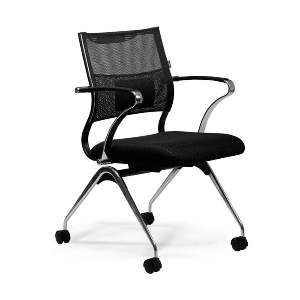 Кресло компьютерное ErgoLife Sit Air M4-290K, ткань, сетка, черный