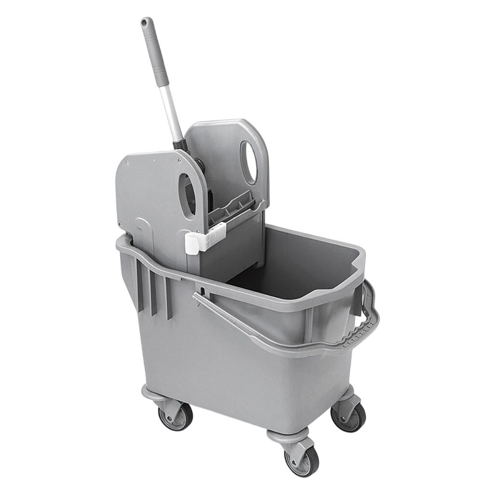 Тележка комплексная 1х32л, с отжимом, серый