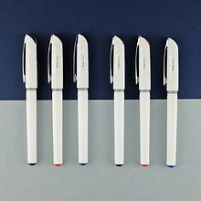 Ручка-роллер Pentel "Floatune", 0.8 мм, белый, стерж. синий