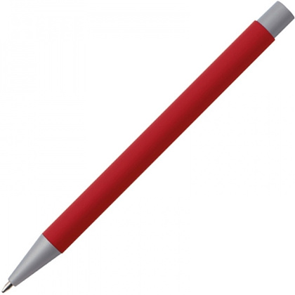 Ручка шариковая автоматическая "Abu Dhabi", 0.7 мм, красный, стерж. синий - 2